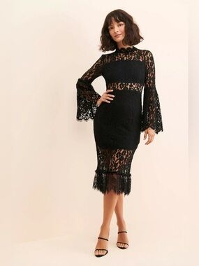 lace off the shoulder cocktail dress Sherri Hill Dress 57522 main image 0